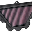 Load image into Gallery viewer, K&amp;N 18-19 Kawasaki Z900RS - 948CC Replacement Air Filter - Installation View