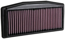 Load image into Gallery viewer, K&amp;N 18-19 Triumph Street Triple 765cc Replacement Drop In Air Filter - Side View