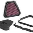 Load image into Gallery viewer, K&amp;N 18-19 Yamaha YZ450F Replacement Air Filter - Installation View