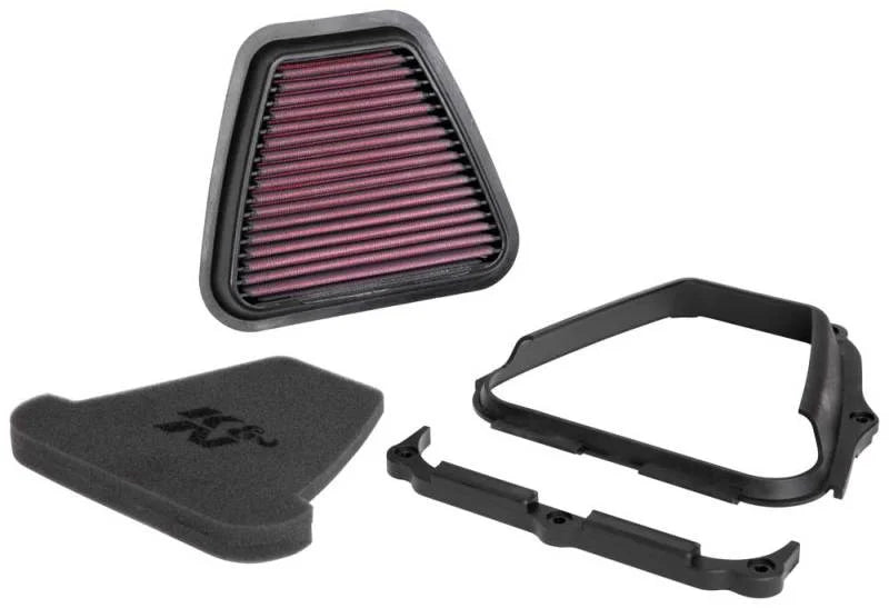 K&N 18-19 Yamaha YZ450F Replacement Air Filter - Installation View