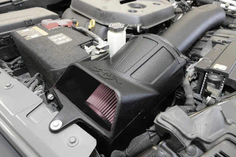 K&N 18-20 Jeep Wrangler JL 2.0L AirCharger Performance Intake - Back View