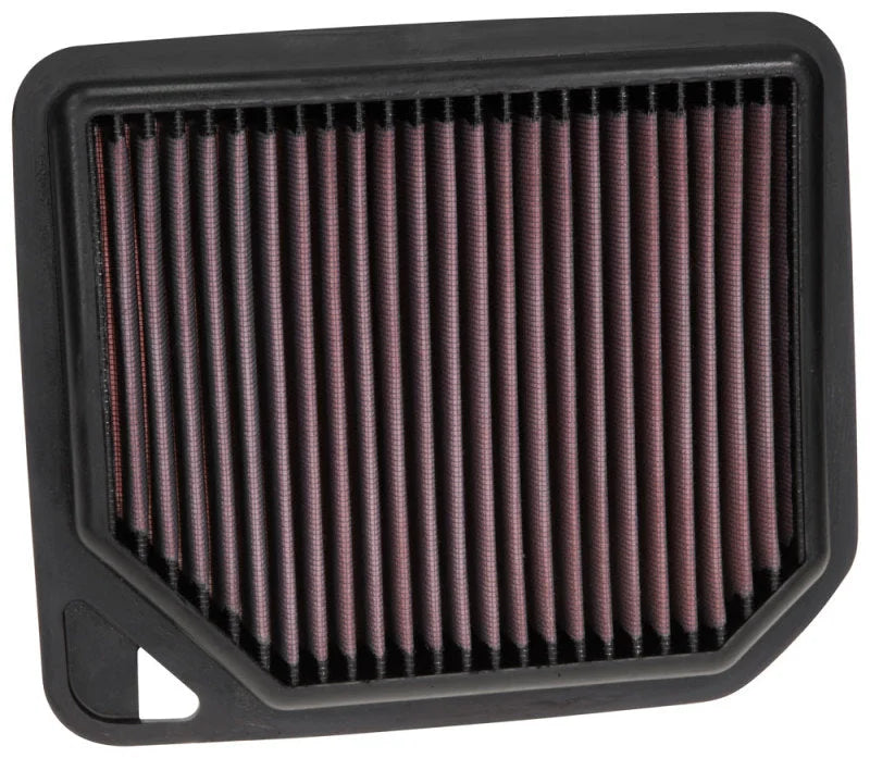 K&N 18-20 Suzuki Jimny II L3-0.7L Replacement Air Filter - Side View
