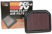 Load image into Gallery viewer, K&amp;N 18-20 Suzuki Jimny II L3-0.7L Replacement Air Filter - Installation View