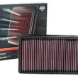 Load image into Gallery viewer, K&amp;N 18-21 Chevrolet Express 2500 4.3L V6 Replacement Air Filter - Back View