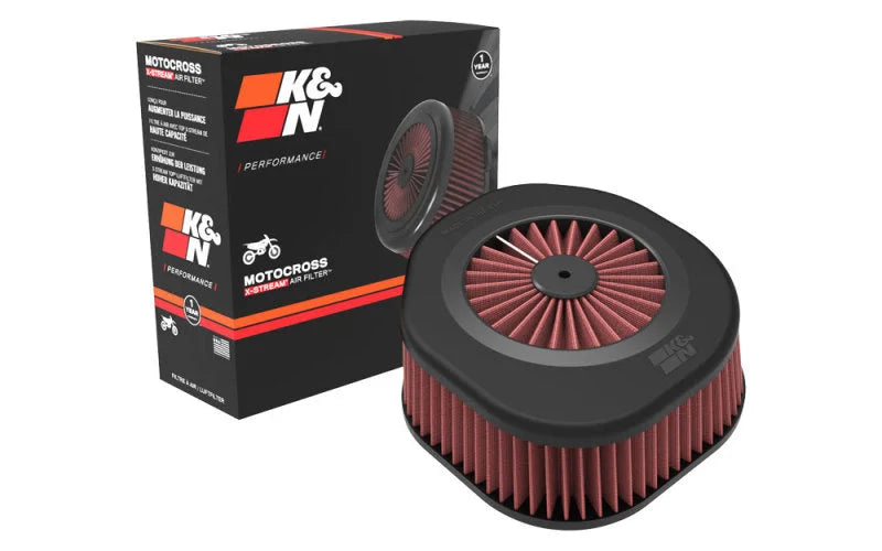 K&N 18-21 Suzuki RMZ450 449 Replacement Air Filter - Back View