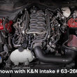 Load image into Gallery viewer, K&amp;N 18-23 Ford Mustang GT 5.0L V8 (Gas) Catch Can Oil Separator - Installation View