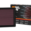 Load image into Gallery viewer, K&amp;N 18-23 Lexus LC500 V8-5.0L Replacement Air Filter - Installation View