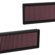 Load image into Gallery viewer, K&amp;N 18-23 Mercedez Benz G500/G550/GLS580/GLE580/S560/S580 Drop In Air Filter - Main Product View