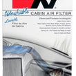 Load image into Gallery viewer, K&amp;N 18 Ford Taurus 3.5L Cabin Air Filter - Side View