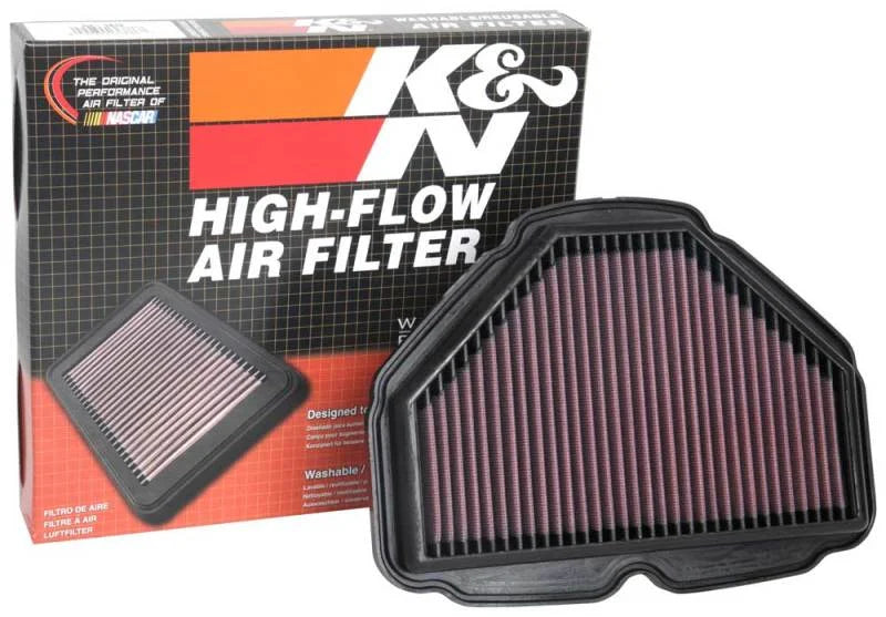 K&N 18 Honda Goldwing GL1800 Replacement Air Filter - Side View
