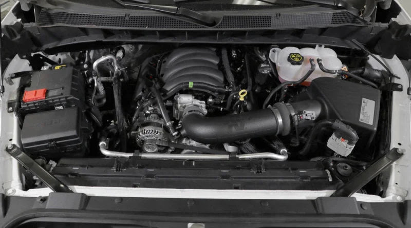 K&N 19-20 Chevrolet Silverado V6-4.3L F/I 57 Series FIPK Performance Intake Kit - Side View