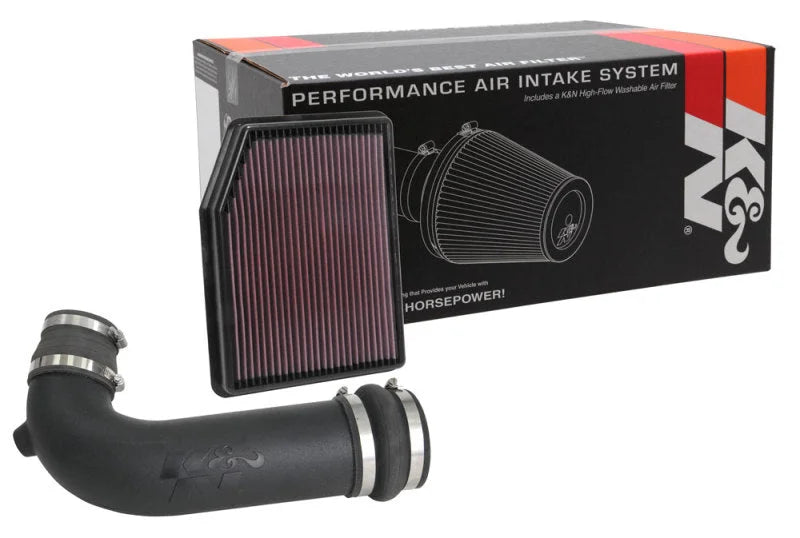 K&N 19-20 Chevrolet Silverado V6-4.3L F/I 57 Series FIPK Performance Intake Kit - Additional View 5