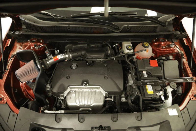K&N 19-20 Chevy Blazer I4-2.5L Performance Air Intake Kit - Side View