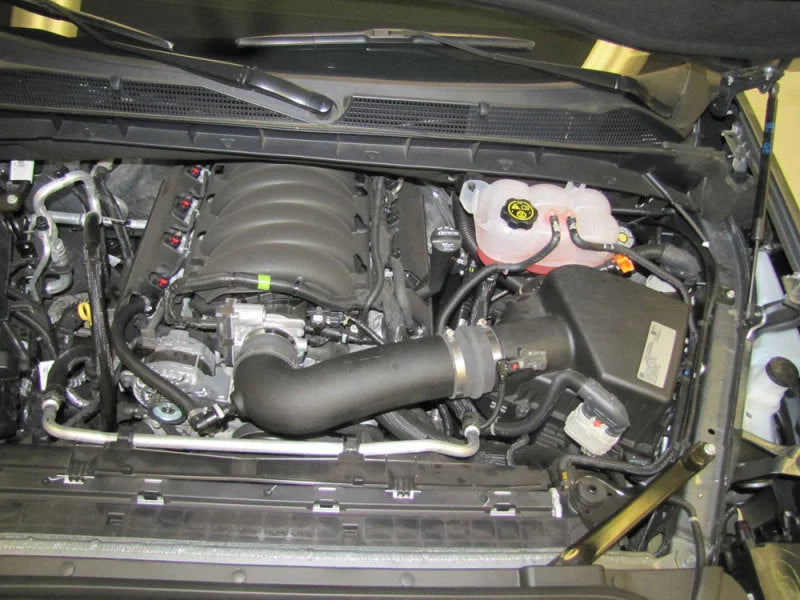 K&N 19-20 GM 1500 V8-5.3L/6.2L 57 Series FIPK Performance Intake Kit - Side View