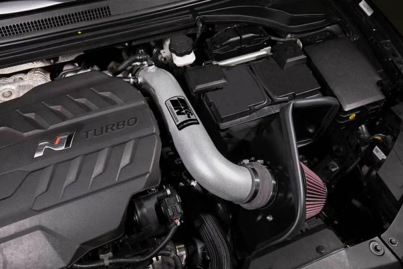 K&N 19-20 Hyundai Veloster L4-2.0L F/I Turbo Typhoon Performance Air Intake System - Side View