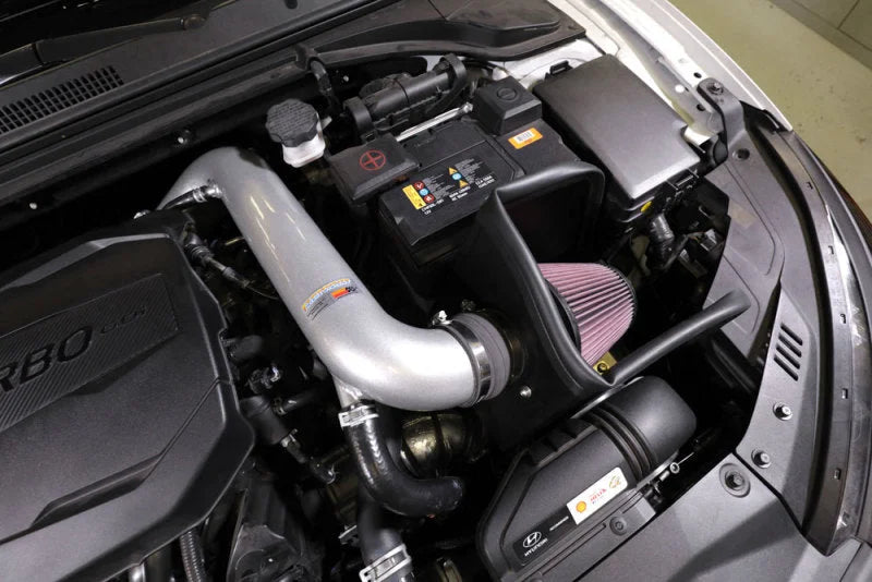K&N 19-20 Hyundai Veloster R L4-1.6L F/I Typhoon Performance Air Intake System - Side View