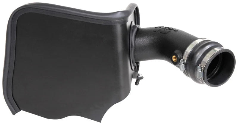 K&N 19-20 Jeep Cherokee V6-3.2L AirCharger Performance Intake - Back View