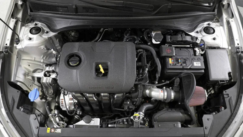 K&N 19-20 Kia Forte L4-2.0L F/I Typhoon Performance Air Intake System - Back View