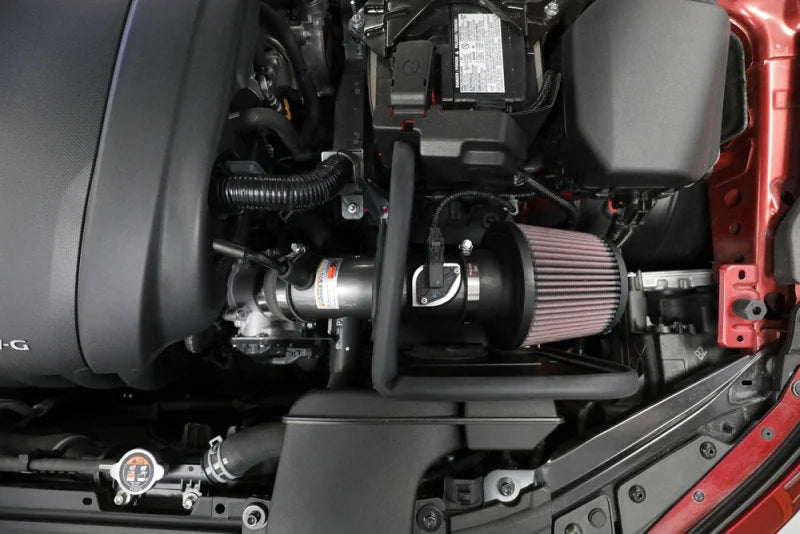 K&N 19-20 Mazda 3 L4-2.5L Typhoon Air Intake - Side View