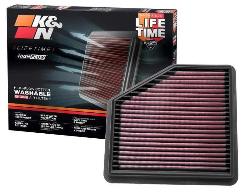 K&N 19-20 Nissan Altima 2.0L Replacement Air Filter - Additional View 16