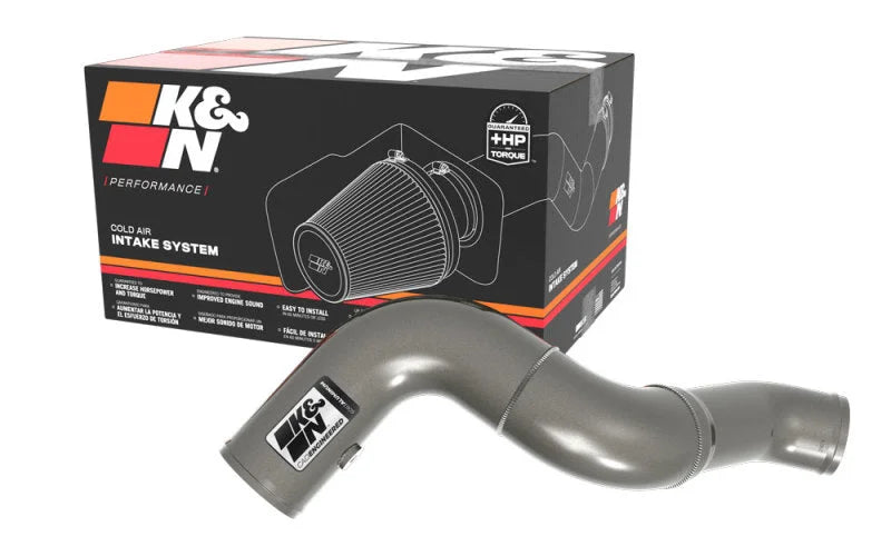 K&N 19-21 Ram 2500/3500 6.7L TD Charge Pipe - Back View