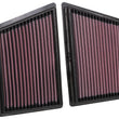 Load image into Gallery viewer, K&amp;N 19 Porsche 911 3.0L H6 F/I Drop In Replacement Air Filter - Main Product View