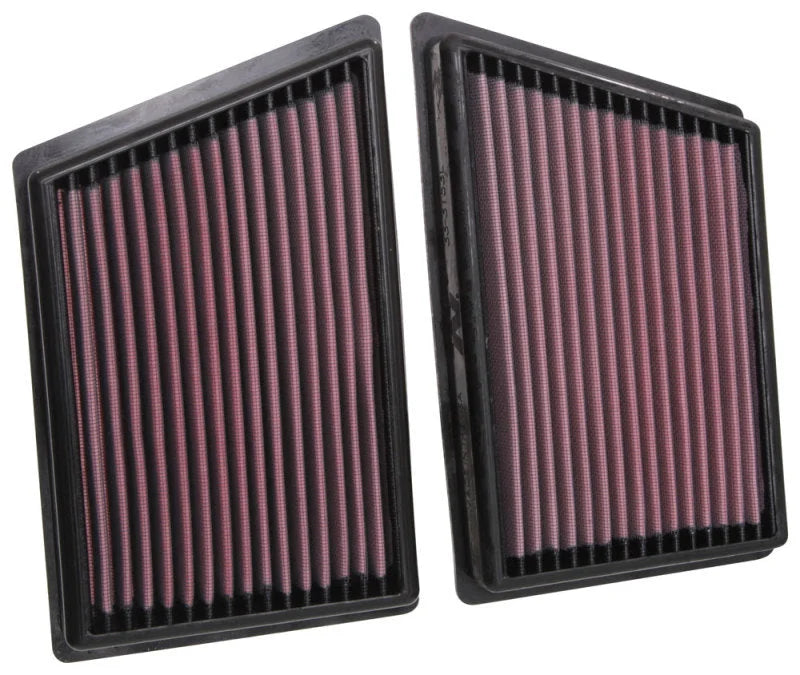 K&N 19 Porsche 911 3.0L H6 F/I Drop In Replacement Air Filter - Main Product View