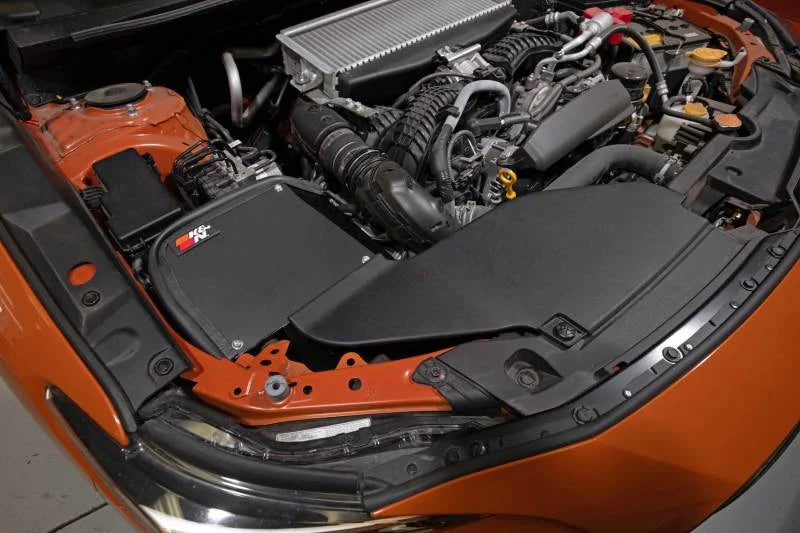 K&N 1987 Honda CRX I 1.6L L4 Gas Performance Air Intake System - Installation View