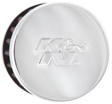 Load image into Gallery viewer, K&amp;N 1in Flange ID x 2in OD x 1.5 inch H Rubber Base Crankcase Vent Filter - Installation View