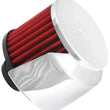 Load image into Gallery viewer, K&amp;N 1in Flange L x 3in OD x 2.5in Height Clamp On Crankcase Vent Filter - Main Product View