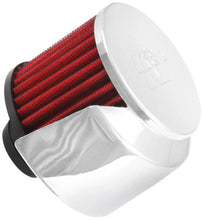 Load image into Gallery viewer, K&amp;N 1in Flange L x 3in OD x 2.5in Height Clamp On Crankcase Vent Filter - Main Product View