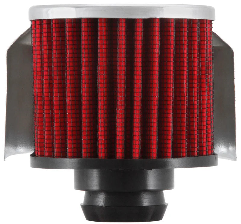 K&N 1in Flange L x 3in OD x 2.5in Height Clamp On Crankcase Vent Filter - Additional View 8