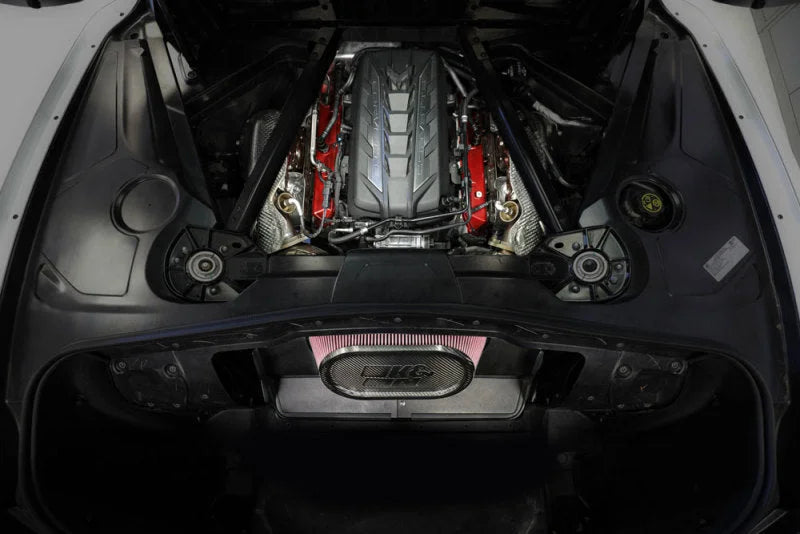 K&N 20-21 Chevrolet Corvette Stingray 6.2L V8 F/I AirCharger Performance Intake System - Installation View