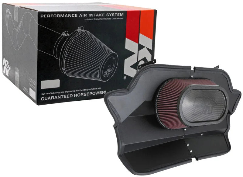 K&N 20-21 Chevrolet Corvette Stingray 6.2L V8 F/I AirCharger Performance Intake System - Additional View 7