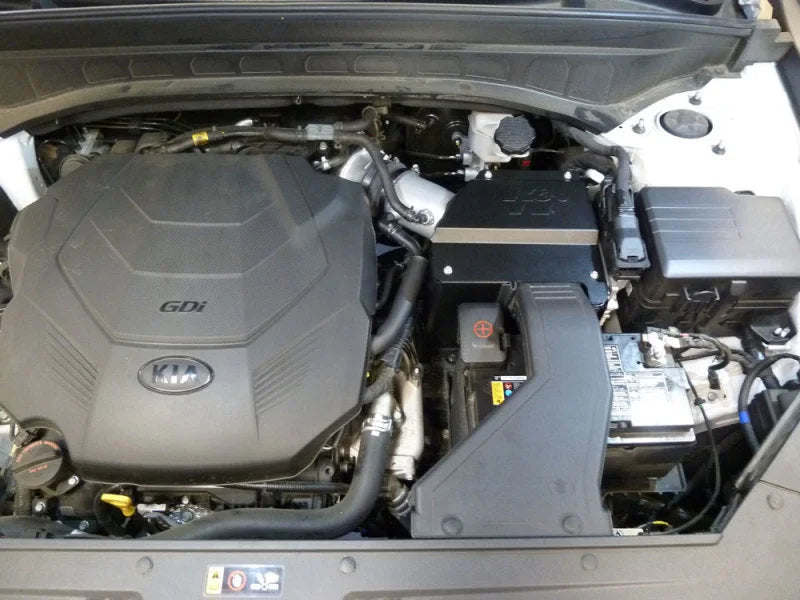 K&N 20-21 Kia Telluride V6-3.8L F/I High Flow Performance Kit - Side View