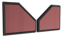 Load image into Gallery viewer, K&amp;N 20-22 BMW M3 L6 3.0L F/I Replacement Air Filter - Side View