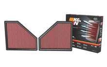 Load image into Gallery viewer, K&amp;N 20-22 BMW M3 L6 3.0L F/I Replacement Air Filter - Back View