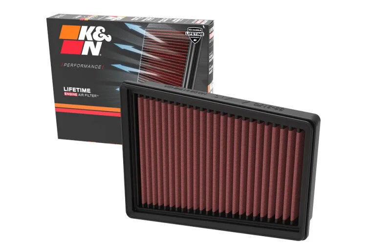 K&N 20-22 Chevrolet Onix L3-1.0L Gas Replacement Air Filter - Installation View