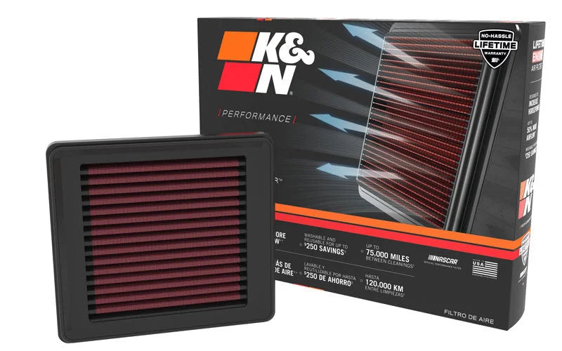 K&N 20-22 Yamaha T-Max Replacement Air Filter - Installation View