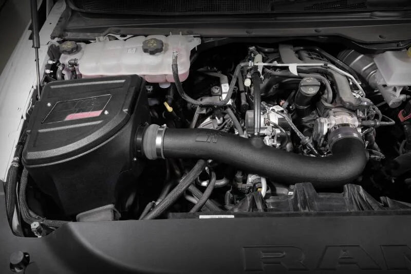 K&N 20-23 RAM 1500 V6 3.6L Performance Air Intake System - Back View