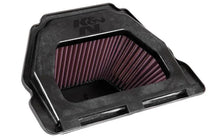 Load image into Gallery viewer, K&amp;N 20-23 Yamaha YZF R1/M 998 Replacement Air Filter - Side View