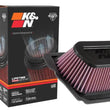 Load image into Gallery viewer, K&amp;N 20-23 Yamaha YZF R1/M 998 Replacement Air Filter - Back View