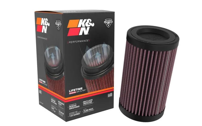 K&N 20-25 Polaris Ranger 1000 EPS 999 / 18-25 Polaris Ranger XP 1000 Replacement Air Filter - Back View