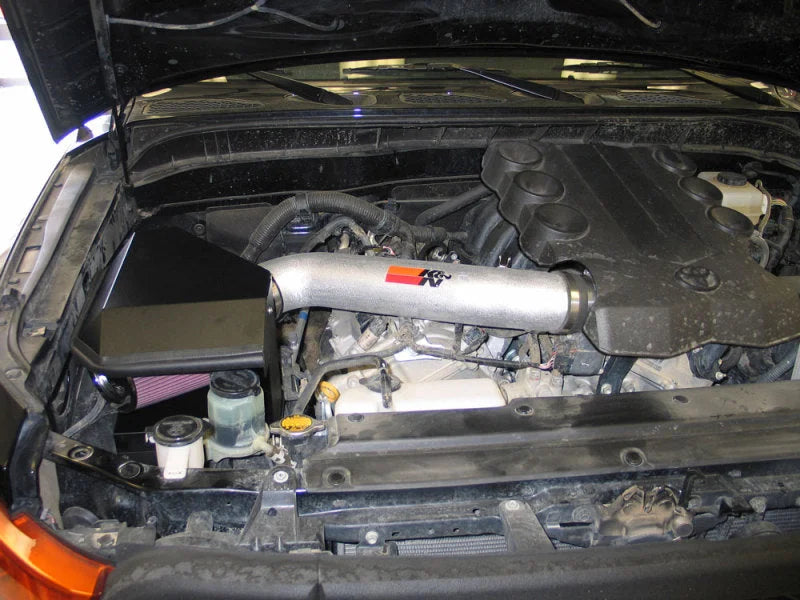 K&N 2010 Toyota FJ Cruiser 4.0L-V6 / 2010 4 Runner High Flow Performance Kit - Side View