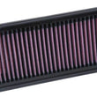 Load image into Gallery viewer, K&amp;N 2011 Renault CLI IV 0.9L Replacement Drop In Air Filter - Side View