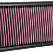 Load image into Gallery viewer, K&amp;N 2012 Hyundai Santa Fe III 2.0L F/I Replacement Drop In Air Filter - Side View