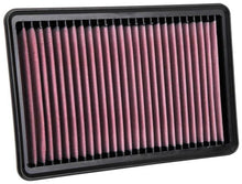 Load image into Gallery viewer, K&amp;N 2012 Hyundai Santa Fe III 2.0L F/I Replacement Drop In Air Filter - Side View