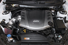 Load image into Gallery viewer, K&amp;N 2013 Hyundai Genesis Coupe 3.8L V6 Typhoon Performance Intake Performance kit - Back View