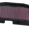 Load image into Gallery viewer, K&amp;N 2013 Triumph Street Triple 675 Replacement Air Filter - Side View