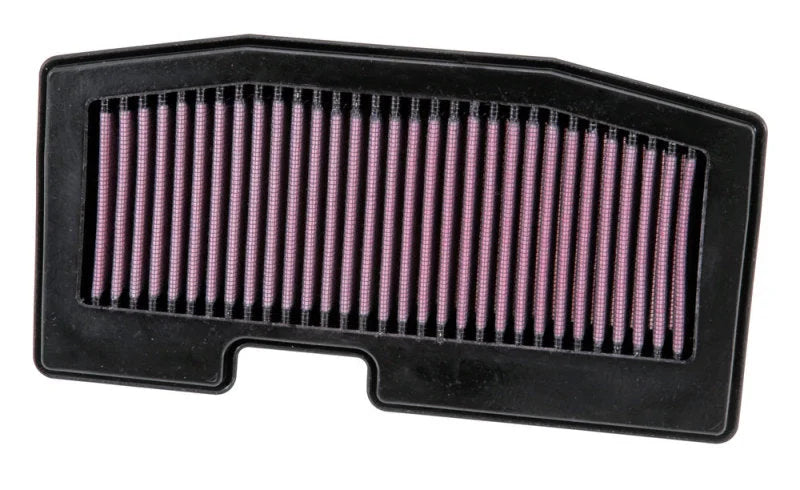 K&N 2013 Triumph Street Triple 675 Replacement Air Filter - Side View